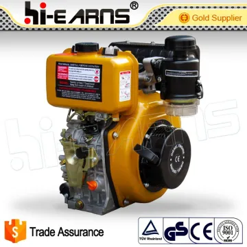 6hp air-cooled 4-stroke single cylinder diesel engine