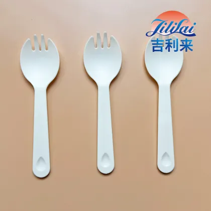 Luxury Mousse Fork and Spoon Dessert Set