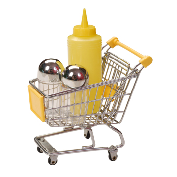 3pcs outils à condiments avec mini chariot