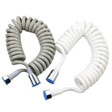 Stainless Steel Explosion-Proof Encrypted Retractable Shower Hose for Bathroom Showers