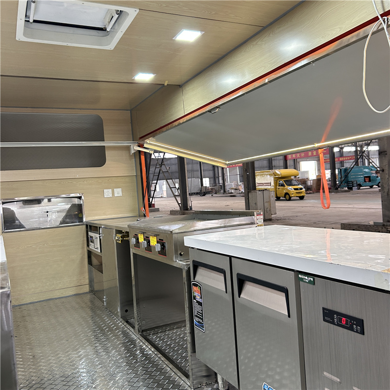 Macaron dessert truck