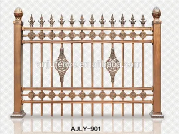 AJLY-901 Luxurious aluminum picket fence for villa