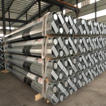 Galvanized Steel Utility Pole For Electrical Power Transmission