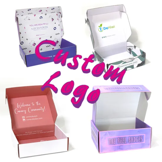 Custom Colored Mailer Boxes with Logo Printing for Durable Apparel Packaging