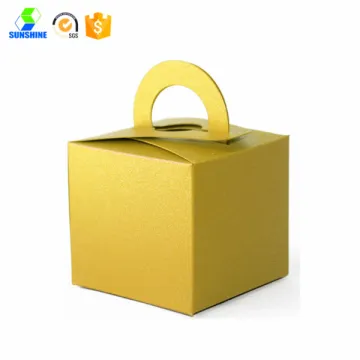 craft cake paper box packaging with custom logo