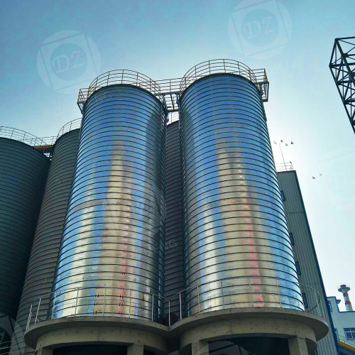 Зърнен транзит спирална оклузална стоманена плоча силоз