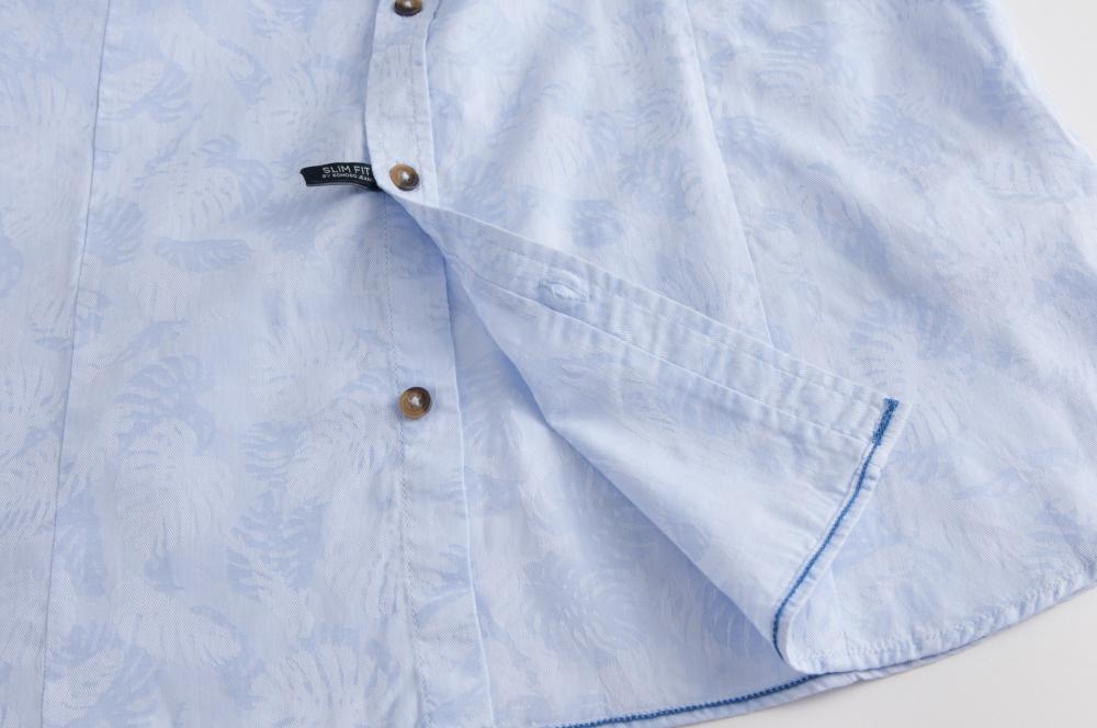 Fashion Short Sleeve Men's Printed Shirt
