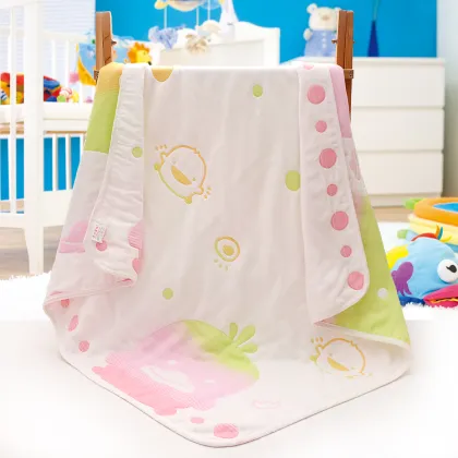 Baby Girl Blanket Receiving Blanket Soft Baby Blanket