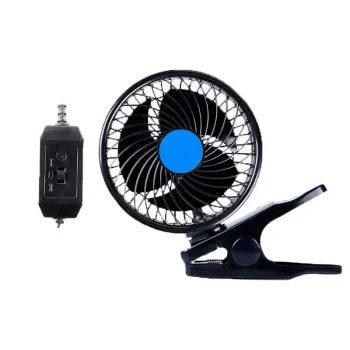 Universal 4.5 Inch Vehicle Cooling Fan 12V/24V with Clip