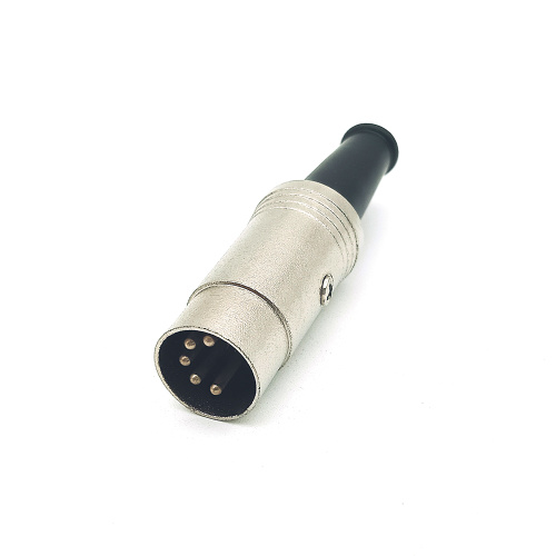 Din Male Circular Connector Panel Mount Midi Adapter