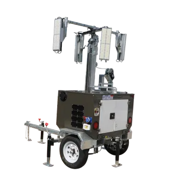 Highly 7 meters mobile light tower