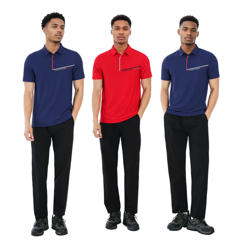 Quick-Dry Performance Polo for Men Active Lifestyle