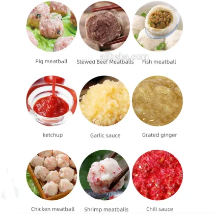 Stainless Steel Meatball Beater Machine for Meat Processing and Smoking