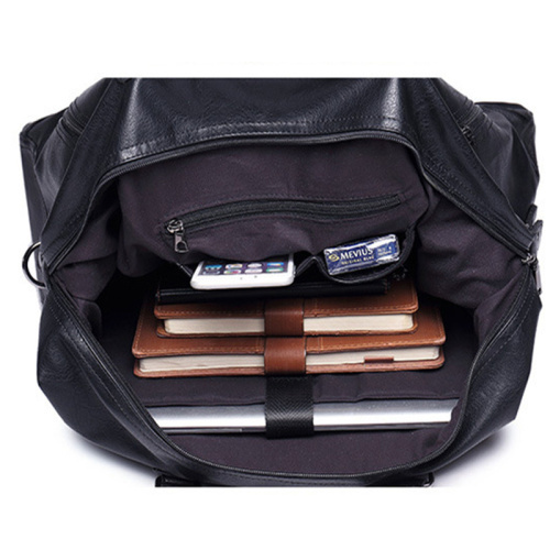 Fashion Men's Travel Bags Luggage Waterproof Suitcase Duffel Bag Big Large Capacity Bags Casual High-Capacity PU Leather Handbag