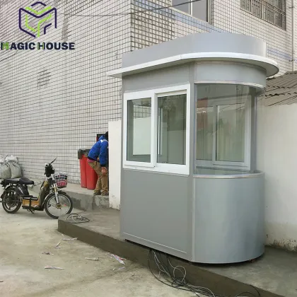 Factory direct sale security sentry movable prefabricated safe sentry box shed