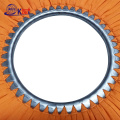 Z-shaped polishing wheel polishing metal