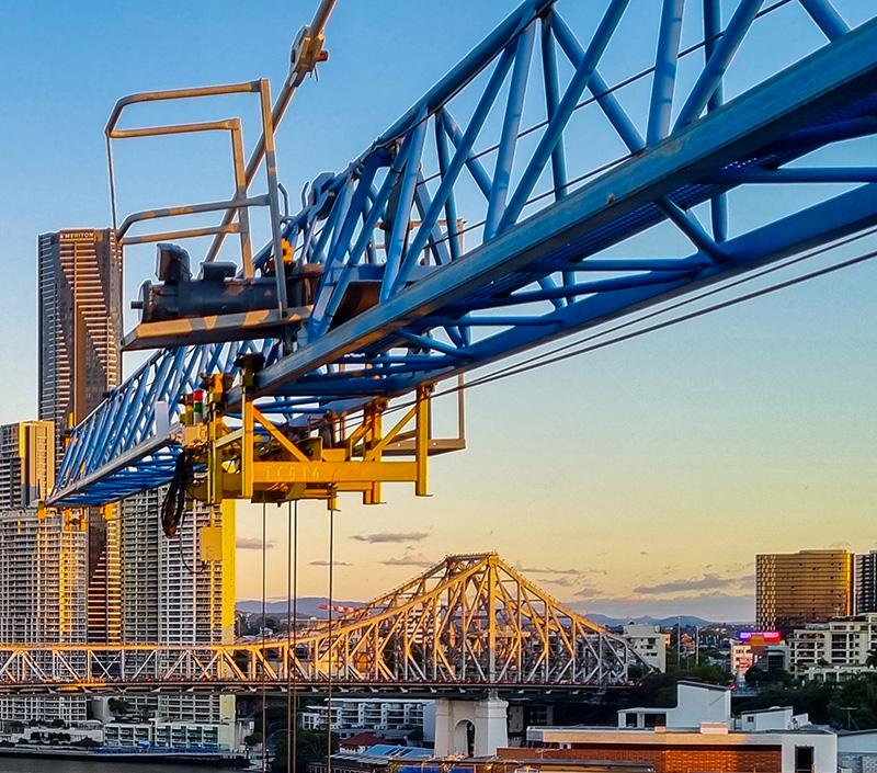 tower crane trolley