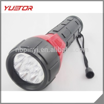 Led LED Flashlight with ABS urgent flashlight