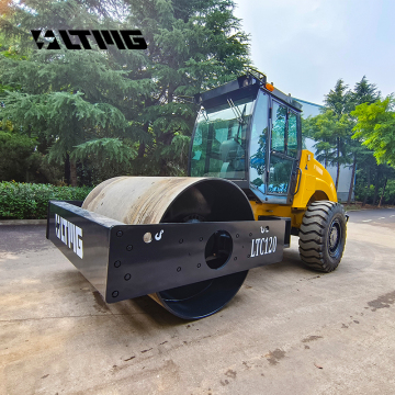 2025 LTMG Nuevo Roller vibratorio de tambor individual de 10 toneladas de 10 toneladas