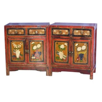 Sell Mongolia antique bedside cabinet