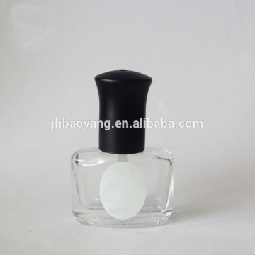 Popular Black plastic cap for gel nail polish bottle cosmetics packaging