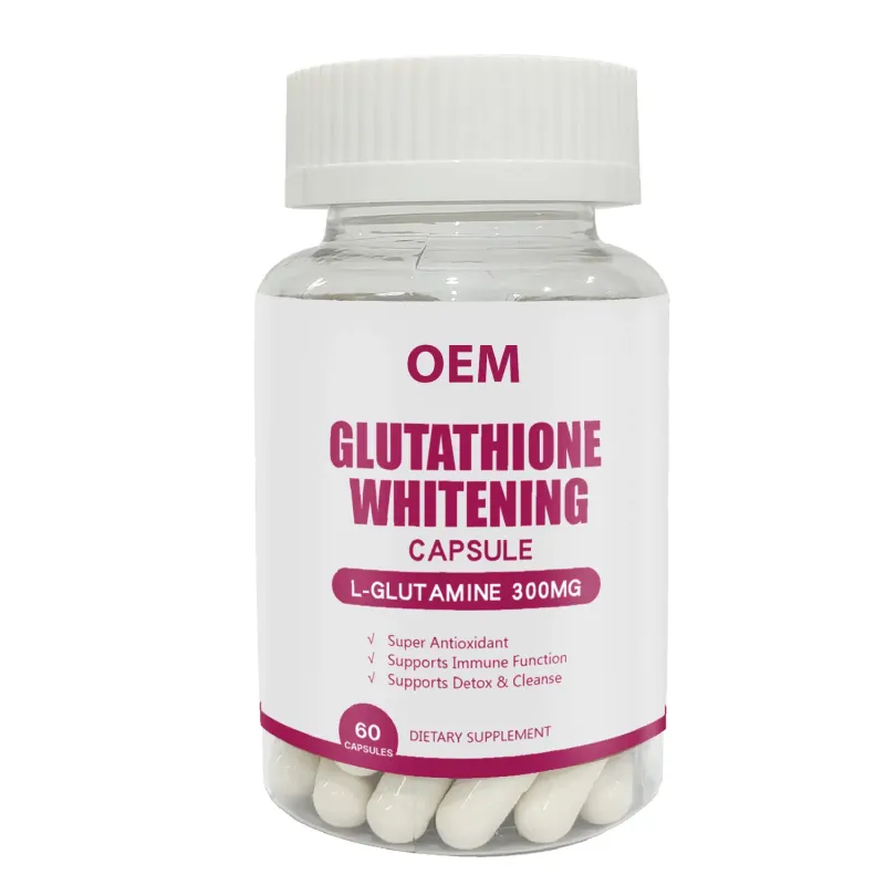 OEM Glutathione Whitening Capsules for Immune Support and Skin Brightening