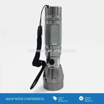 whosale eco freindly aluminum 15 led and 1 infrared laser torch
