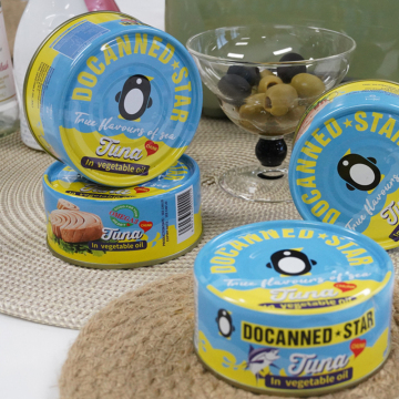 Canned Seafood Oil Immersed Canned Tuna