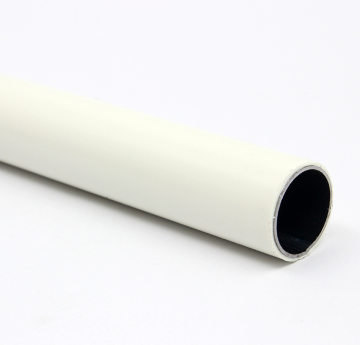 ABS Coated Lean Pipe, 28mm OD Galvanized Steel Tube for Industrial Applications