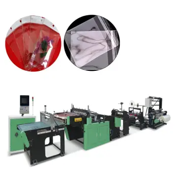 High-Speed DR-C 600/700/800 Automatic Bag Making Machine with Hot Cutting and Edge Sealing Technology