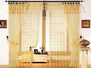 Emboridery Window Shower Curtain