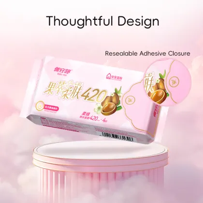 Shea Butter Essence Private Label Night Sanitary Pads 420mm