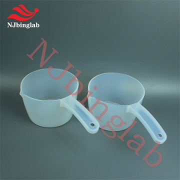 NJbinglab PFA scoop, 1500ml, Suitable for aggressive chemicals, smooth inner wall