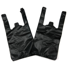 Black PE Plastic Packaging Reusable Plastic Bag for Grocery