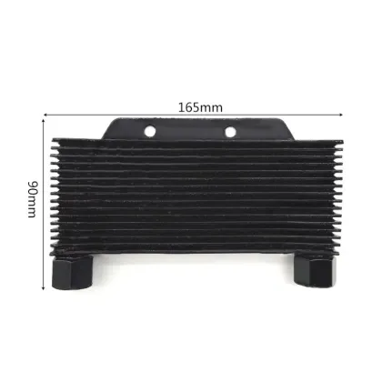 TX200 Motorcycle Radiator Cooler - Motorcycle Cooling System with Screw Engine Oil Radiator