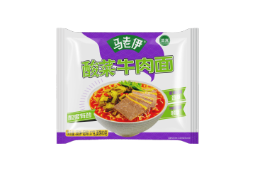 MaLaoyi Pickled Cabbage Beef Instant Noodles Bag