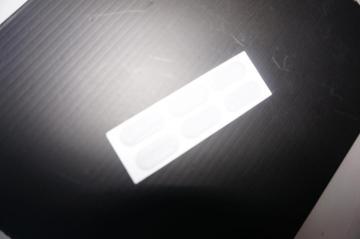 Reflective stickers set for sports safety
