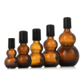 Botellas de rodillo de vidrio de rodillo de aceite esencial de ámbar