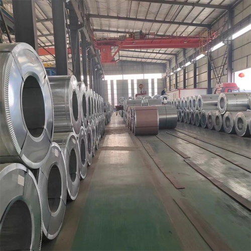 Bobinas galvanizadas recubiertas de zinc A500