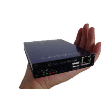 Rj45 For Lan H.264 Compression 4 Ch 2.5 " Gps 2g / 3g Sd Card Mobile Dvr