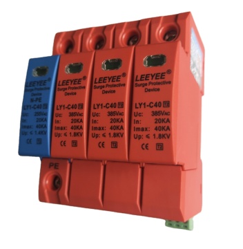 LY1-C40/3P+N-PE 40KA 275V AC Dispositivo di protezione a tre fasi