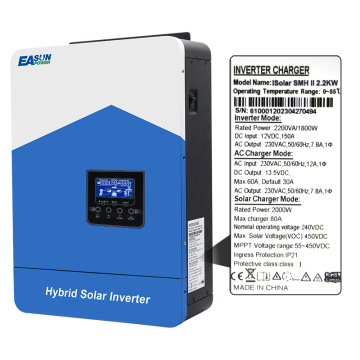 EASUN 3KW Solar Hybrid Inverter: вне сети, встроенный MPPT