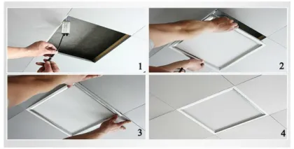 Rectangle Integrated Led Panel Ceiling Light