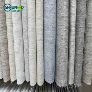 Woven Fusing Canvas Interlining Fabric for Suits