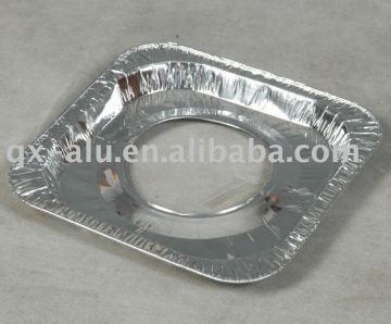 Household aluminium foil burner liner