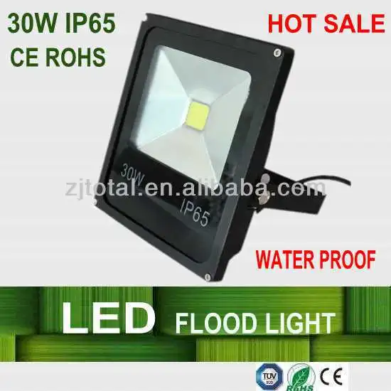 IP65 outdoor cob led focos flood light, 30w focos light with CE RoHS certificates