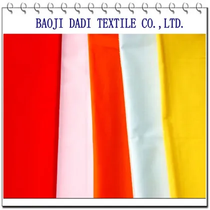 Dyed textile polyester /cotton