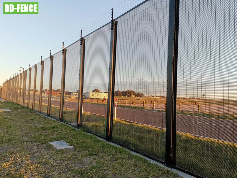 Alta sicurezza 358 recinzione anti -climb per la centrale ferroviaria del giardino della prigione