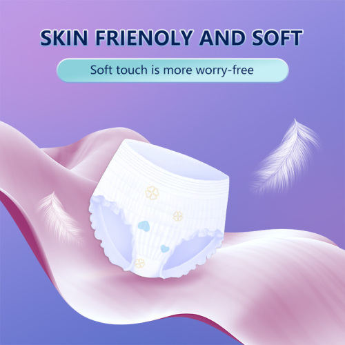 Pantalones de período de productos de higiene menstrual transpirables suaves