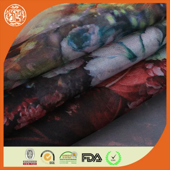 Hot sale designed african print polyester fabric